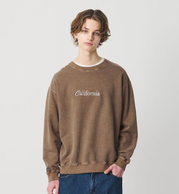 California General Store「＜CGS.＞ピグメント ロゴ スウェット」|スウェット・ジャージ|MD.BROWN
