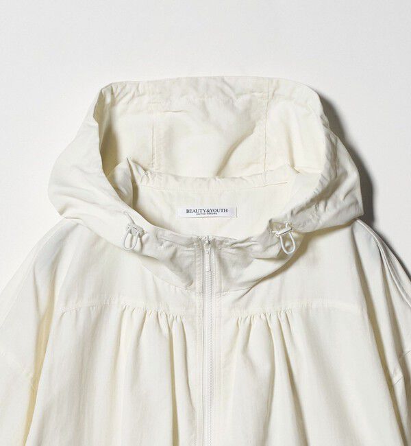 BEAUTY&YOUTH UNITED ARROWS「ナイロン ギャザーフードブルゾン ウォッシャブル」|ブルゾン・スタジャン|