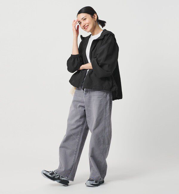 BEAUTY&YOUTH UNITED ARROWS「ナイロン ギャザーフードブルゾン ウォッシャブル」|ブルゾン・スタジャン|