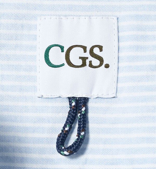 California General Store「＜CGS.＞インディゴ シャンブレーストライプ ボタンダウン シャツ」|シャツ・ブラウス|