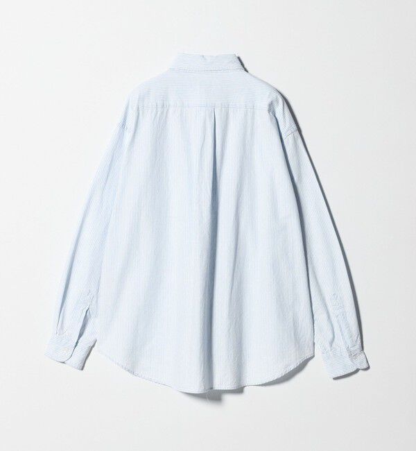 California General Store「＜CGS.＞インディゴ シャンブレーストライプ ボタンダウン シャツ」|シャツ・ブラウス|