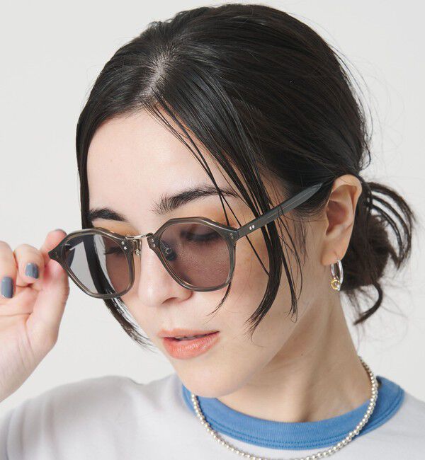 BEAUTY&YOUTH UNITED ARROWS「＜A.D.S.R.＞SATCHMO 2 サングラス」|サングラス|DK.GRAY