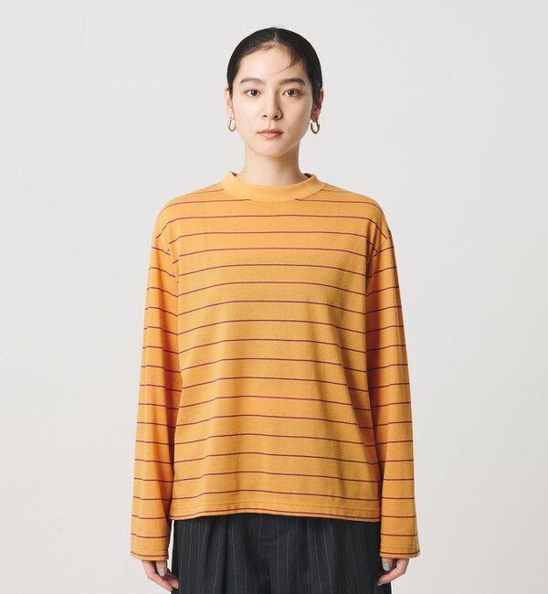 BEAUTY&YOUTH UNITED ARROWS「コットンポリエステル ボーダー ロングスリーブTシャツ」|Tシャツ・カットソー|