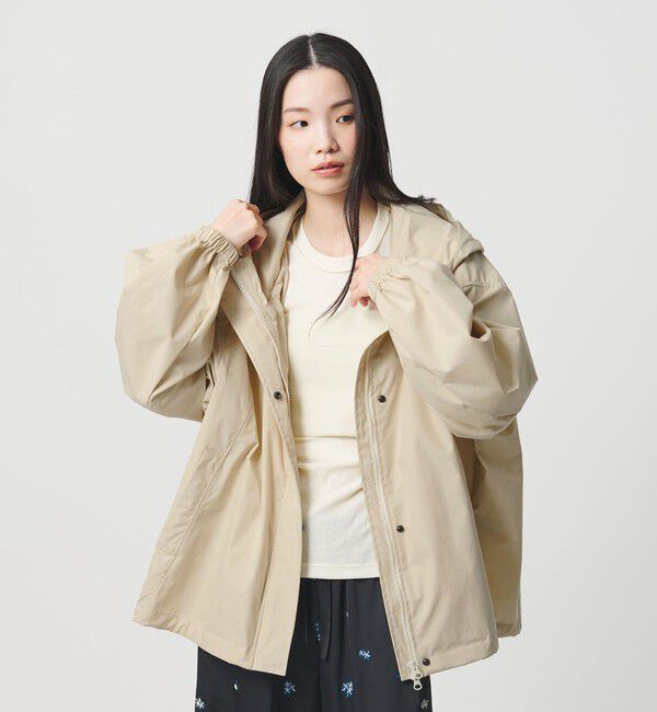 BEAUTY&YOUTH UNITED ARROWS「【WEB限定】コットンナイロン フードブルゾン ウォッシャブル」|ブルゾン・スタジャン|