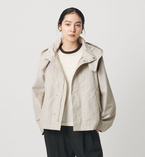 BEAUTY&YOUTH UNITED ARROWS「グログランフード マウンテンパーカー ウォッシャブル はっ水」|その他|