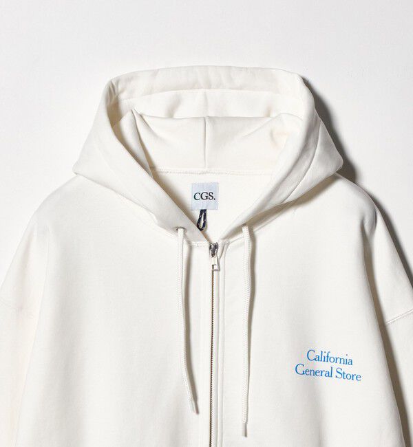 California General Store「＜CGS.＞オーガニックコットン スウェット ジップ パーカー」|パーカー|