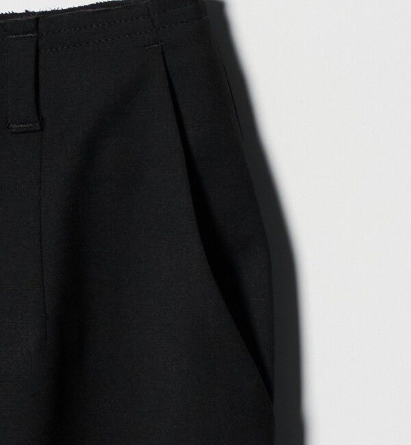 ATTISESSION「＜ATTISESSION＞エスカルゴ スカート ブラック」|フレア|