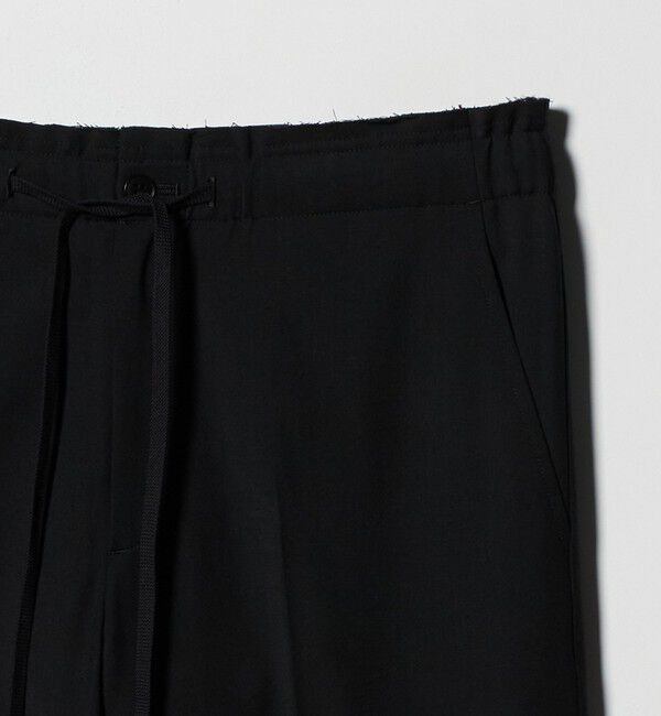 ATTISESSION「＜ATTISESSION＞ストレート トラウザー ブラック」|スラックス|