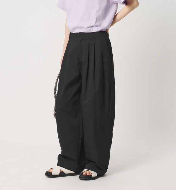 BEAUTY&YOUTH UNITED ARROWS「【WEB限定】バレルワイドチノパンツ ウォッシャブル」|チノ|