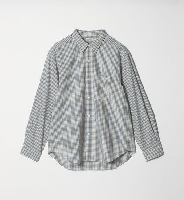 STEVEN ALAN「＜Steven Alan＞ 60 コンパクトヤーン チェック レギュラーカラー シャツ NARROW」|シャツ・ブラウス|ROYAL