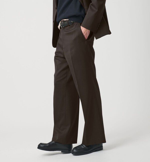 BEAUTY&YOUTH UNITED ARROWS「スリーク TW フレア パンツ NO.9」|チノ|