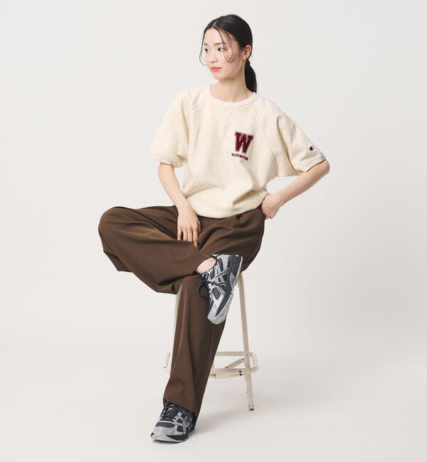 BEAUTY&YOUTH UNITED ARROWS「【別注】＜Champion＞ロゴスウェット ショートスリーブ プルオーバー」|スウェット・ジャージ|