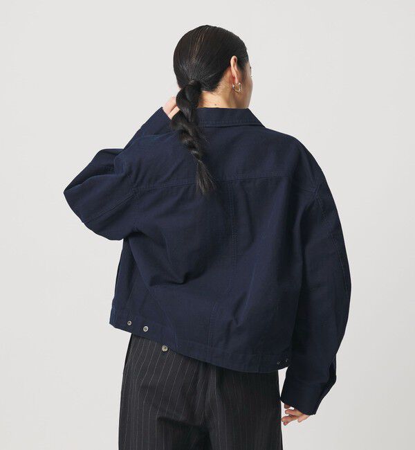 BEAUTY&YOUTH UNITED ARROWS「コットン メタルモチーフ ブルゾン」|ブルゾン・スタジャン|