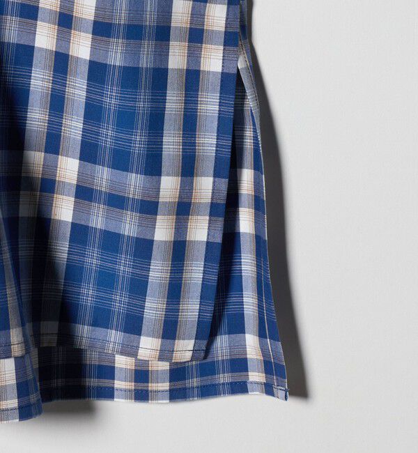 BEAUTY&YOUTH UNITED ARROWS「コットン チェック オーバーサイズ シャツ」|シャツ・ブラウス|