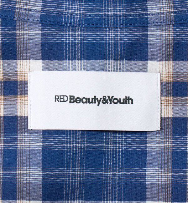 BEAUTY&YOUTH UNITED ARROWS「コットン チェック オーバーサイズ シャツ」|シャツ・ブラウス|