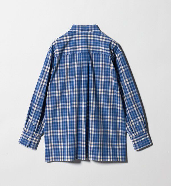 BEAUTY&YOUTH UNITED ARROWS「コットン チェック オーバーサイズ シャツ」|シャツ・ブラウス|
