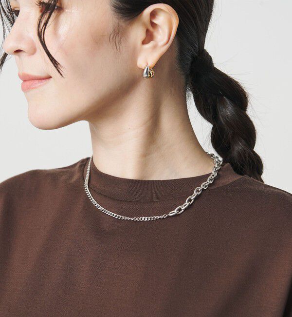 BEAUTY&YOUTH UNITED ARROWS「＜by Preek＞ミックス チェーン ネックレス」|ネックレス|