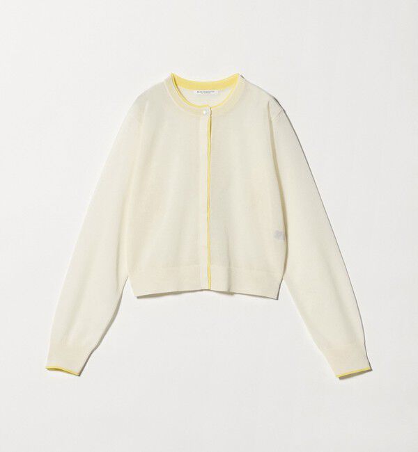 BEAUTY&YOUTH UNITED ARROWS「ライン クルーネック カーディガン ウォッシャブル」|カーディガン|