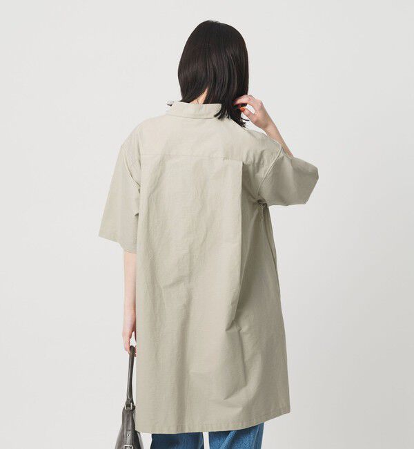 BEAUTY&YOUTH UNITED ARROWS「コットンナイロン ミニ シャツワンピース」|ワンピース|