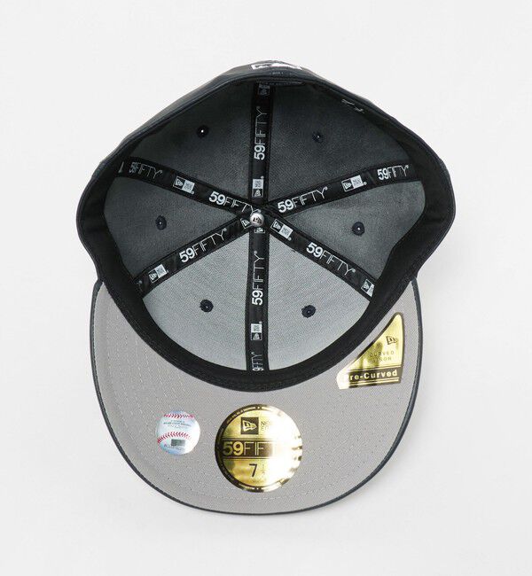 California General Store「＜NEW ERA &times; CGS.＞レザーライク 59FIFTY キャップ」|キャップ・キャスケット|