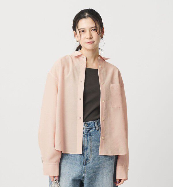 BEAUTY&YOUTH UNITED ARROWS「シアー バックタック シャツ 吸水速乾」|シャツ・ブラウス|