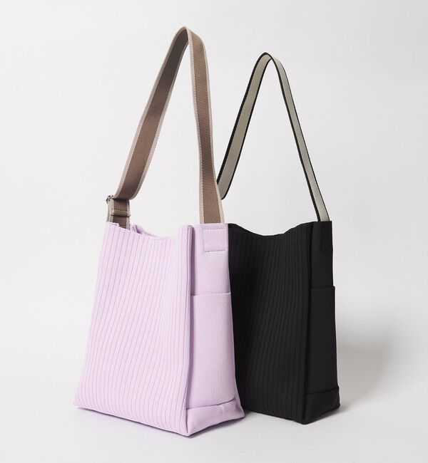 BEAUTY&YOUTH UNITED ARROWS「ラインテープ ニット ショルダーバッグ」|ショルダー・メッセンジャー|