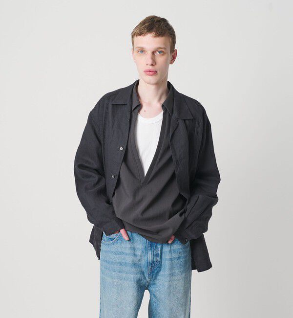 MONKEY TIME「ラミー キャンバス キューバ シャツ」|シャツ・ブラウス|