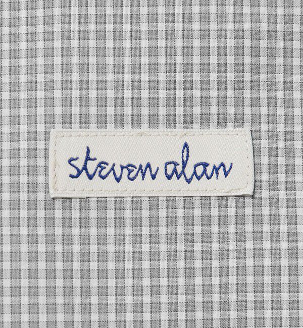 STEVEN ALAN「＜Steven Alan＞ C/PE マイクロチェック ワーク ブルゾン」|ブルゾン・スタジャン|