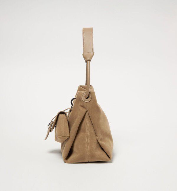 BEAUTY&YOUTH UNITED ARROWS「スエードライク チャーム ドロスト バッグ」|ショルダー・メッセンジャー|