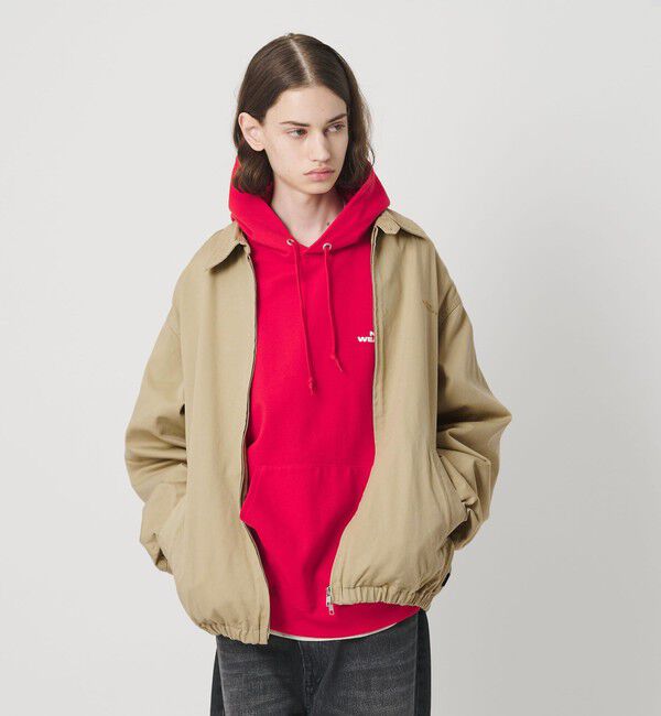 NICE WEATHER「＜NICE WEATHER＞ロゴ ジップブルゾン」|その他|BEIGE