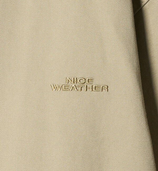 NICE WEATHER「＜NICE WEATHER＞ロゴ ジップブルゾン」|その他|