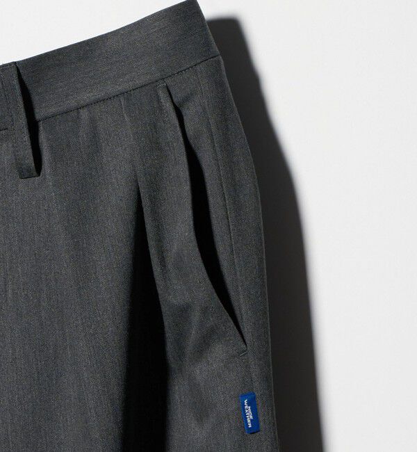 NICE WEATHER「＜NICE WEATHER＞ツータック テーパッド スラックス」|スラックス|