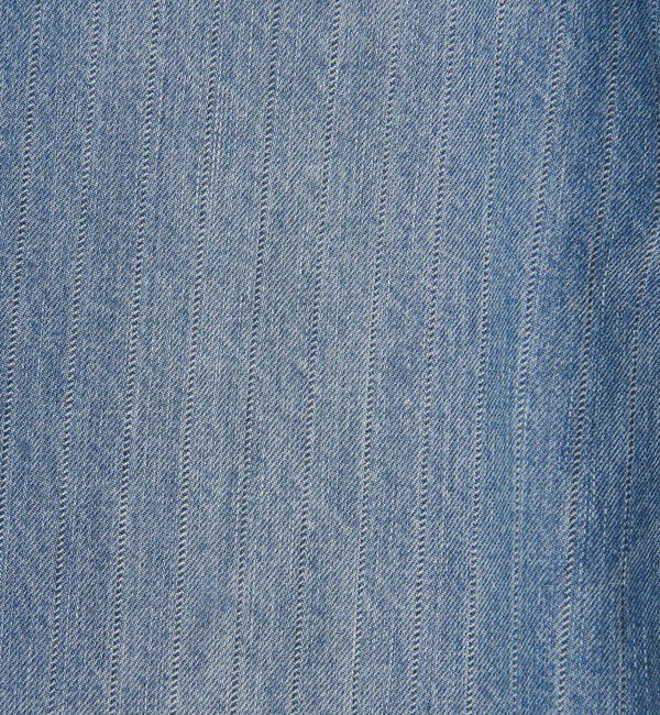 MONKEY TIME「ドビー ストライプ デニム バギー パンツ」|チノ|