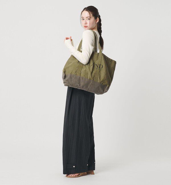 BEAUTY&YOUTH UNITED ARROWS「【別注】＜J.J. mercer＞キャンバス ウォッシュド トートバッグ」|トートバッグ|