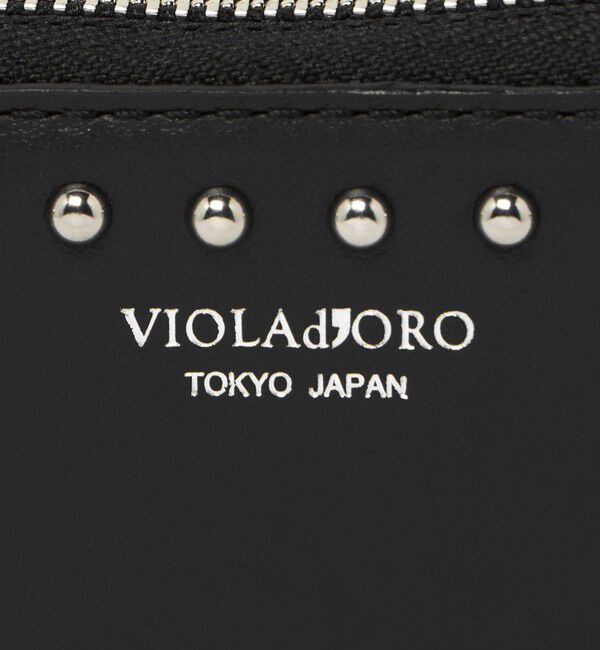 BEAUTY&YOUTH UNITED ARROWS「＜VIOLAd&rsquo;ORO＞レザー スタッズ ミニウォレット」|財布|