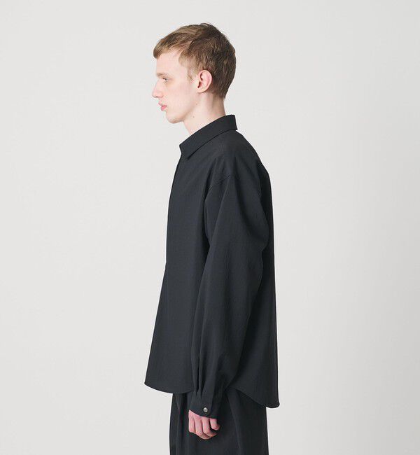 MONKEY TIME「RENU TROシリーズ ディープ Vネック プルオーバー シャツ -セットアップ対応-」|シャツ・ブラウス|