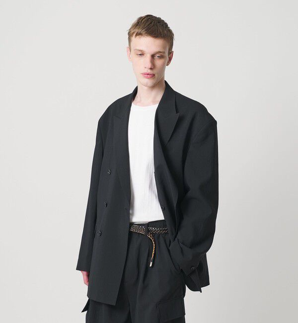 MONKEY TIME「RENU TROシリーズ ダブル ブレスト ジャケット -セットアップ対応-」|テーラードジャケット|