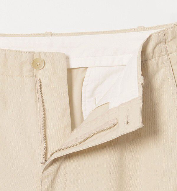 STEVEN ALAN「＜Steven Alan＞ ハイツイスト ツイル アーミー ノープリーツ トラウザーズ」|チノ|