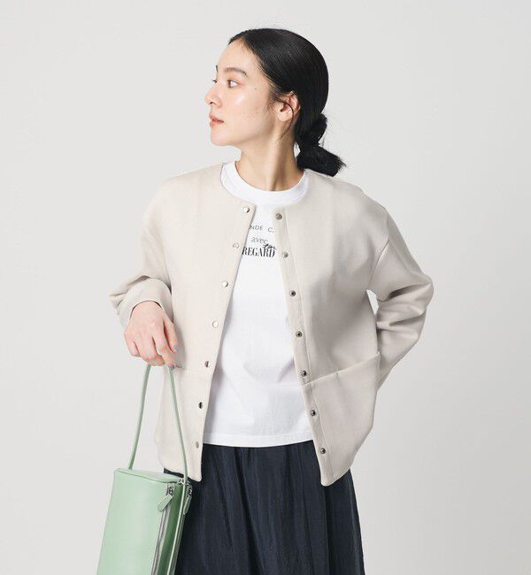BEAUTY&YOUTH UNITED ARROWS「【WEB限定】エアリーポンチ スナップボタンカーディガン」|カーディガン|