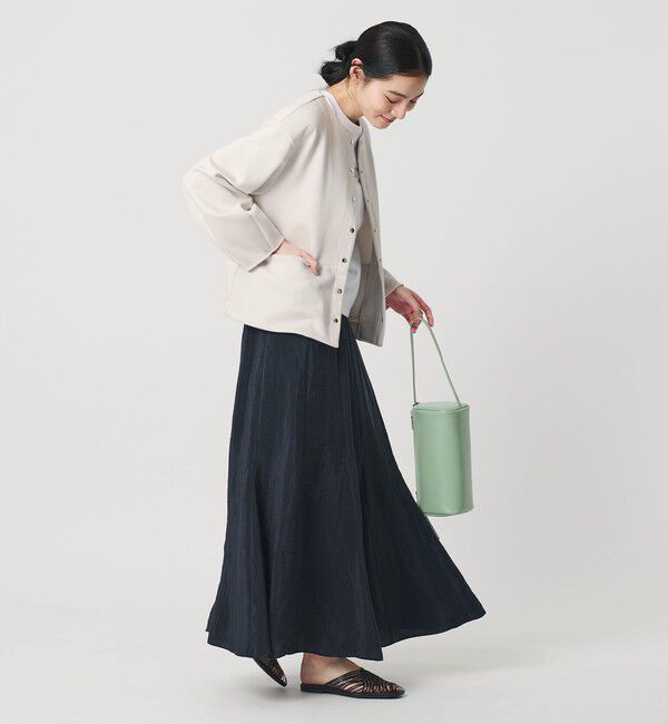 BEAUTY&YOUTH UNITED ARROWS「【WEB限定】エアリーポンチ スナップボタンカーディガン」|カーディガン|