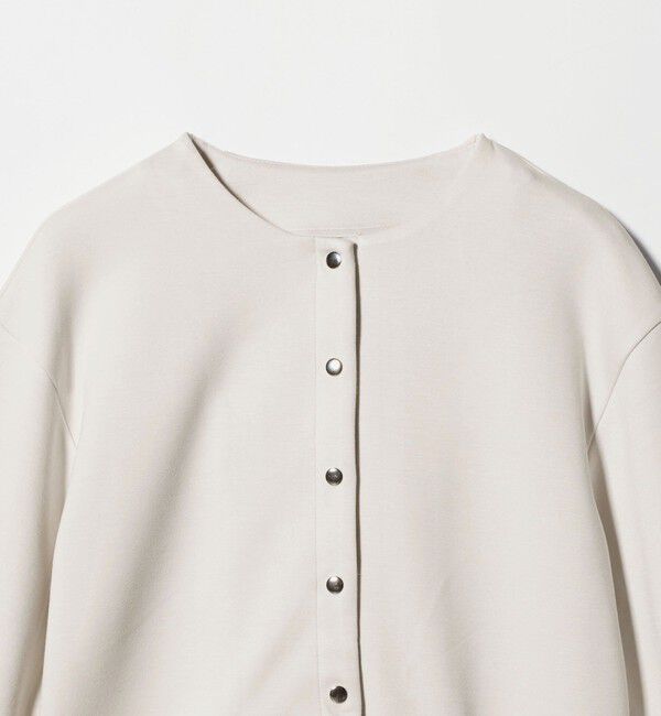 BEAUTY&YOUTH UNITED ARROWS「【WEB限定】エアリーポンチ スナップボタンカーディガン」|カーディガン|