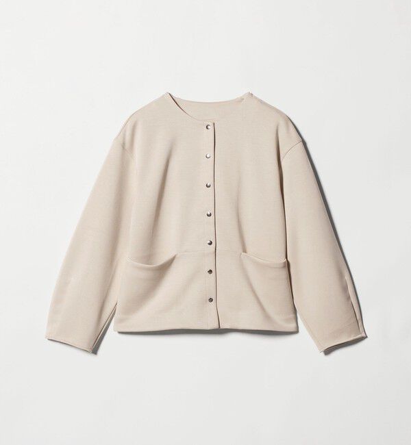 BEAUTY&YOUTH UNITED ARROWS「【WEB限定】エアリーポンチ スナップボタンカーディガン」|カーディガン|