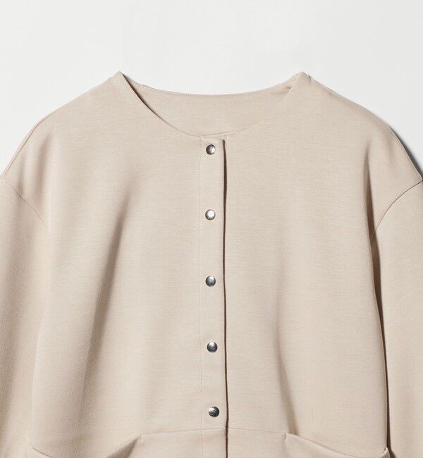 BEAUTY&YOUTH UNITED ARROWS「【WEB限定】エアリーポンチ スナップボタンカーディガン」|カーディガン|