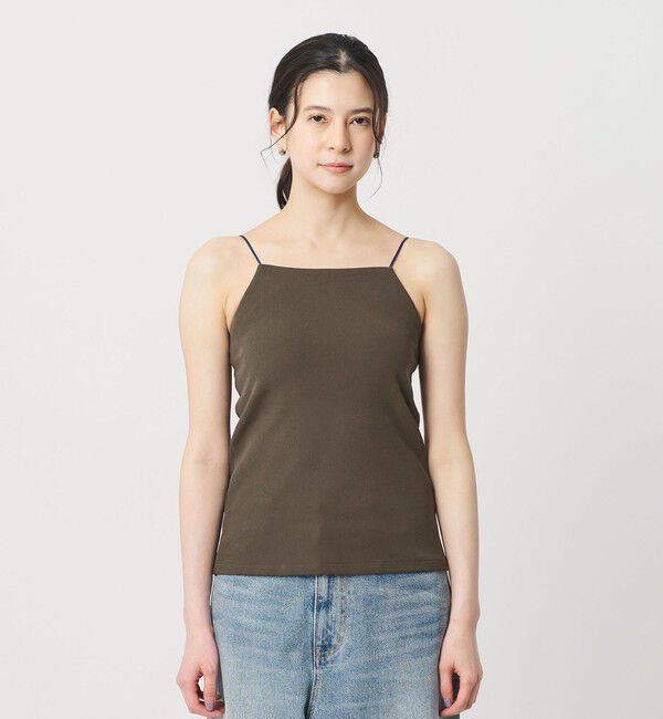 BEAUTY&YOUTH UNITED ARROWS「2トーン アメリカンスリーブ キャミソール」|キャミソール|