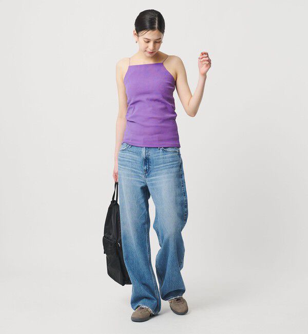 BEAUTY&YOUTH UNITED ARROWS「2トーン アメリカンスリーブ キャミソール」|キャミソール|PURPLE