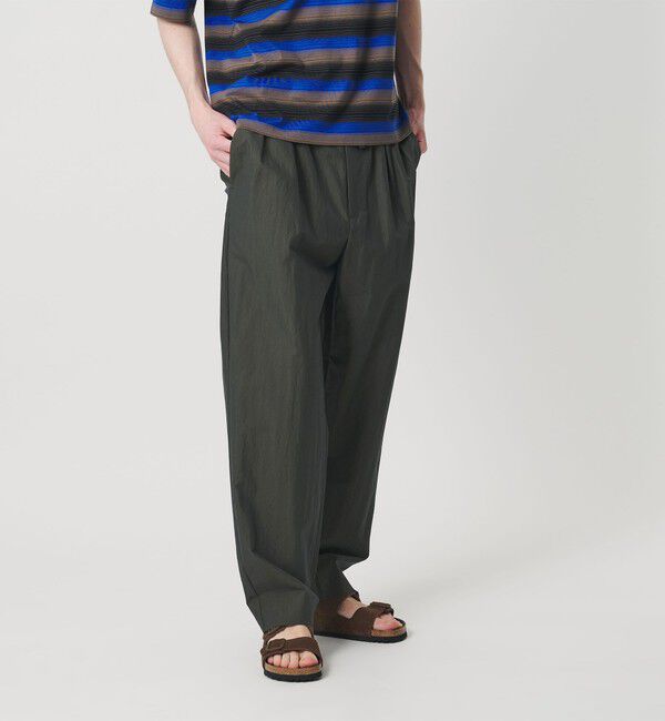 BEAUTY&YOUTH UNITED ARROWS「FLFY コットンナイロン バルーンイージーパンツ  NO.9」|チノ|OLIVE