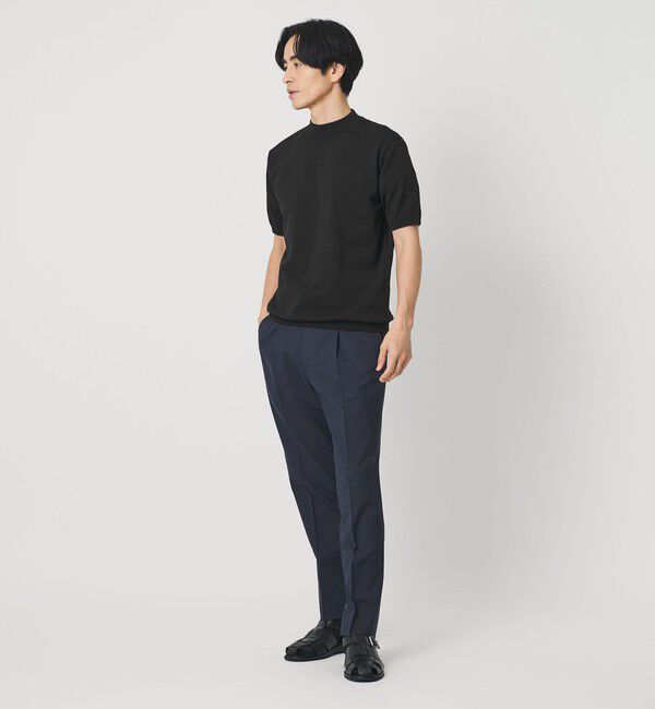 BEAUTY&YOUTH UNITED ARROWS「デオドラント ジャケットネック ニット 抗菌防臭 ウォッシャブル」|ニット・セーター|