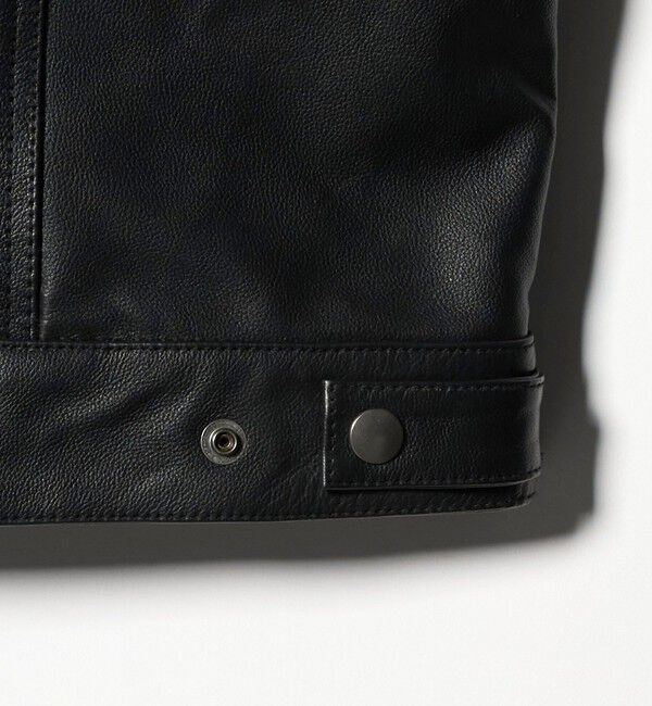 NICE WEATHER「＜NICE WEATHER＞バッファローレザー トラッカージャケット」|その他|