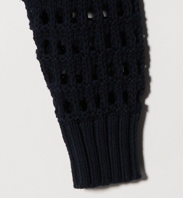 NICE WEATHER「＜NICE WEATHER＞メッシュ プルオーバーニット」|ニット・セーター|