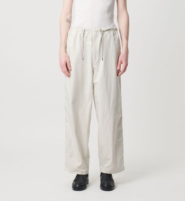 BEAUTY&YOUTH UNITED ARROWS「シェード ナイロン オーバーパンツ NO.11」|チノ|